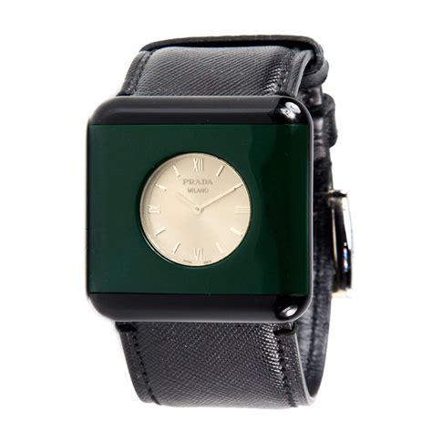 prada wristwatch|Prada men's jewelry.